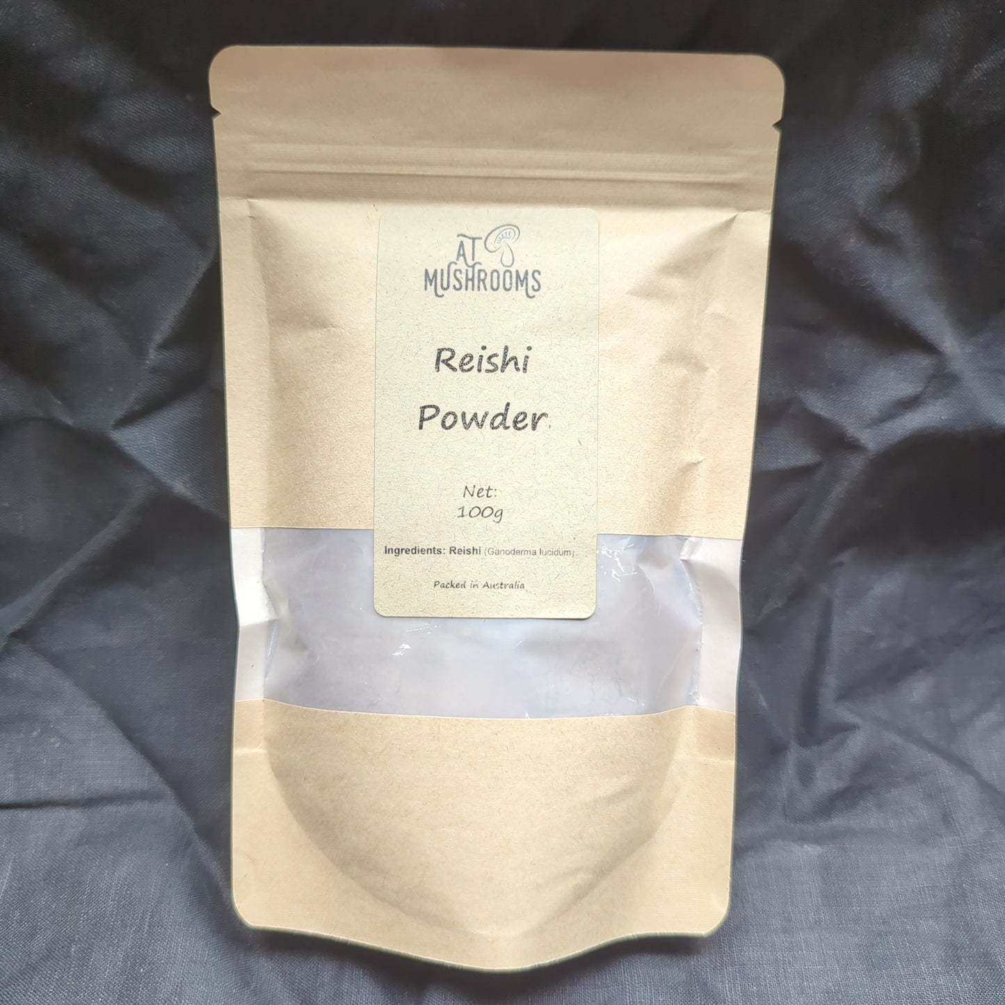 Organic Reishi (Ganoderma lucidum) Supplement powder