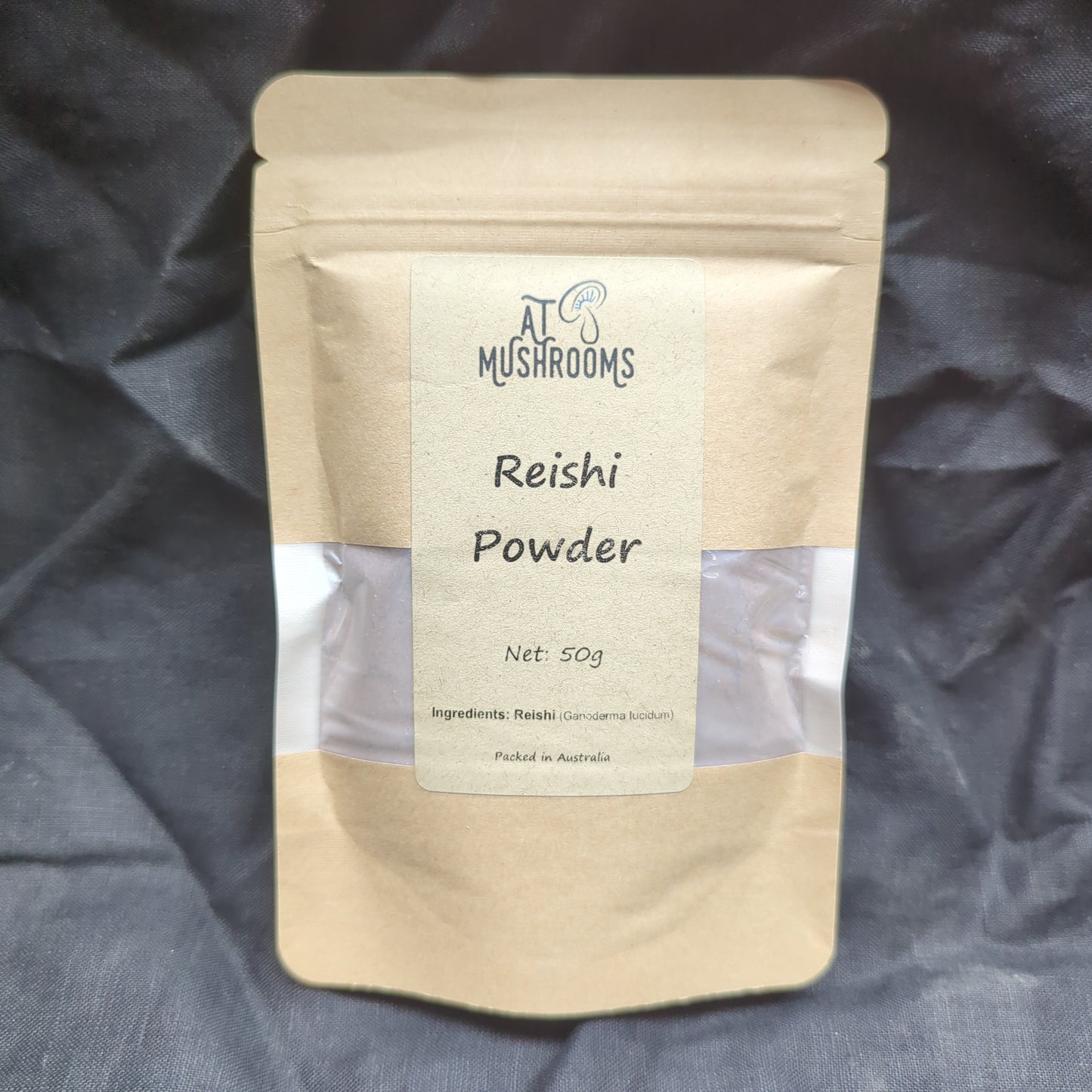 Organic Reishi (Ganoderma lucidum) Supplement powder
