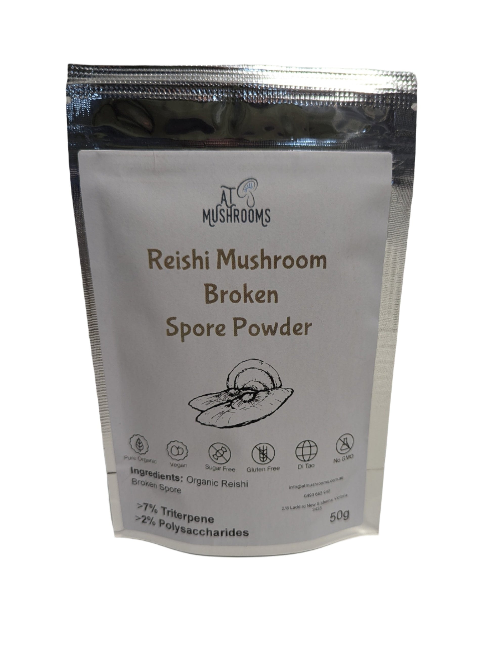 Reishi spore front side