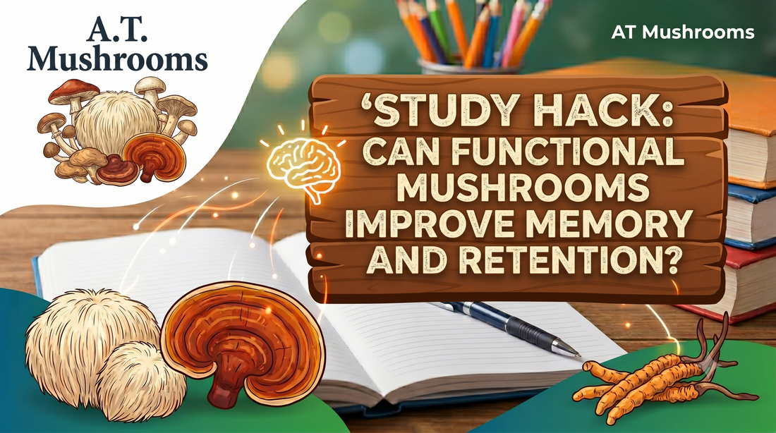 Study Hack: Can Functional Mushrooms Improve Memory and Retention
