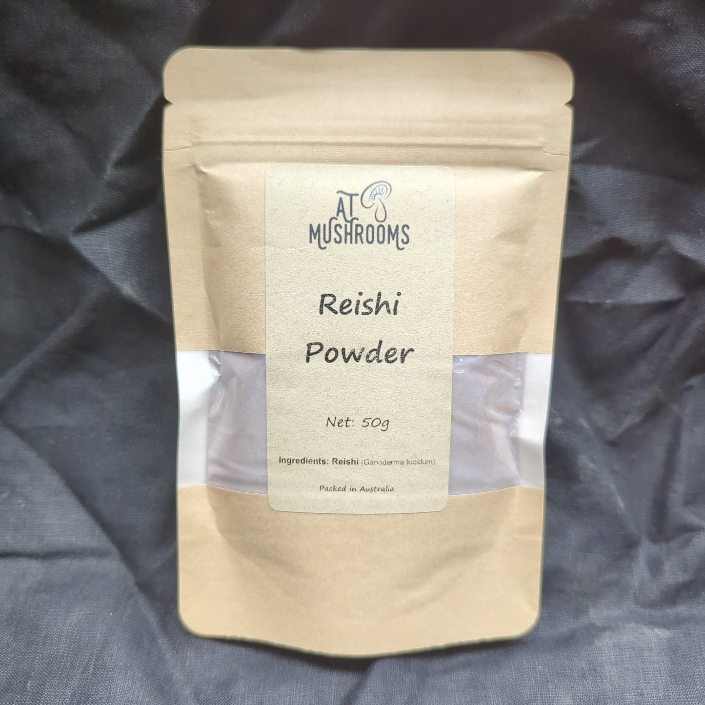 Organic Reishi (Ganoderma lucidum) Powder