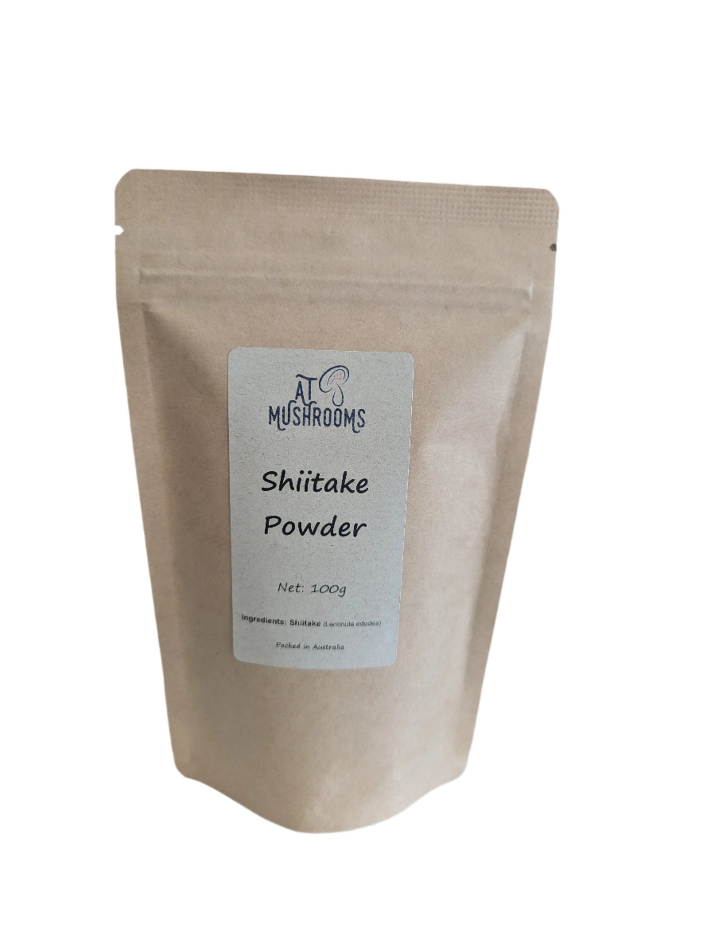 shiitake powder 100g kraft pouch