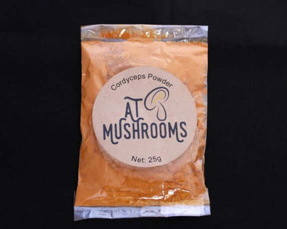 packaged cordyceps powder 25g